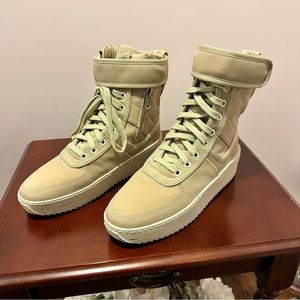 Fear of God Military Sneaker 'Taupe, Made In Italy, size 39.